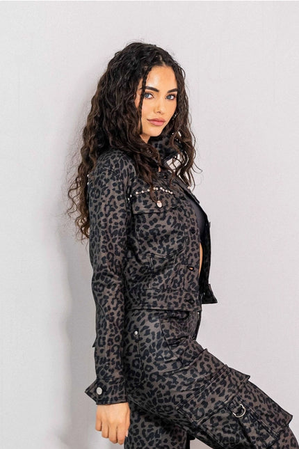 Out Of The Wild Leopard Jacket-Clothing - Women-Vibrant M.i.U-Urbanheer