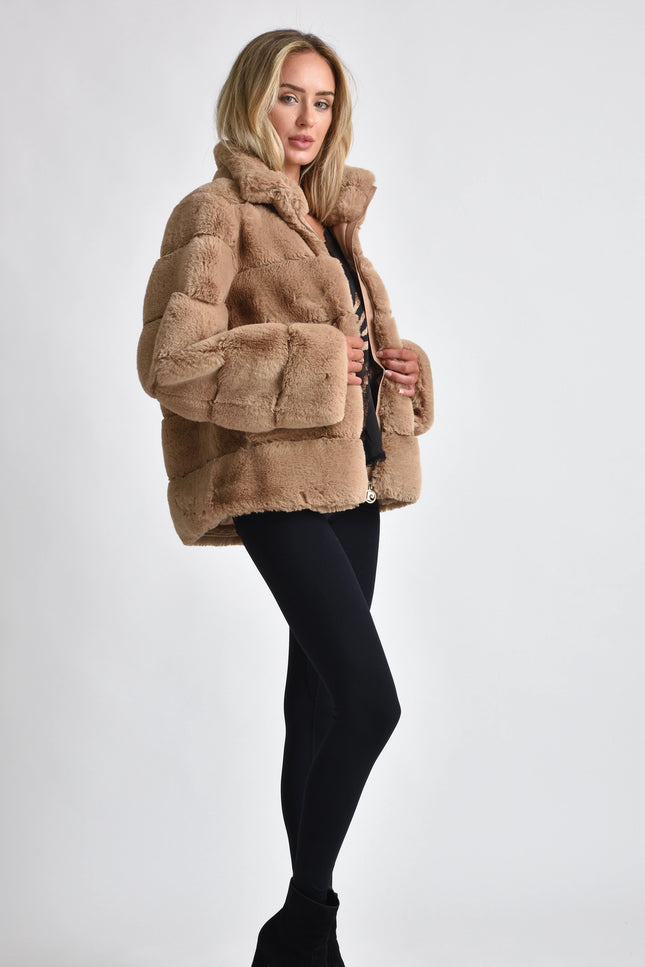 Deya Faux Fur Jacket-Muche & Muchette-One Size: 0-8-Urbanheer