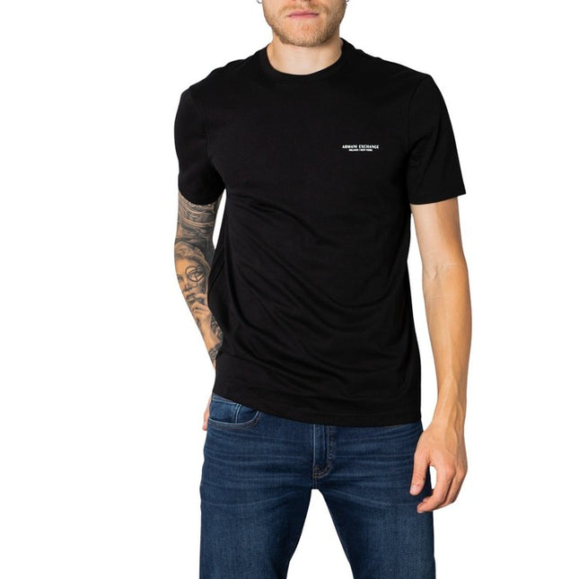 Armani Exchange Men T-Shirt-Armani Exchange-black-XS-Urbanheer