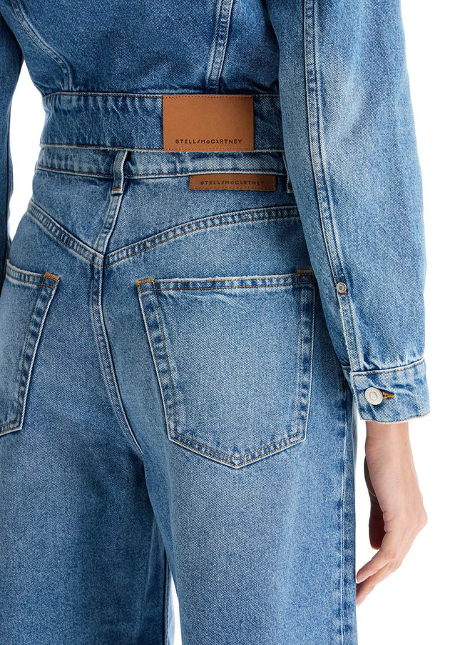 Stella McCartney distressed cropped jeans with a