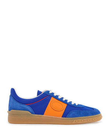 Valentino Garavani suede leather and nylon upvillage sneakers