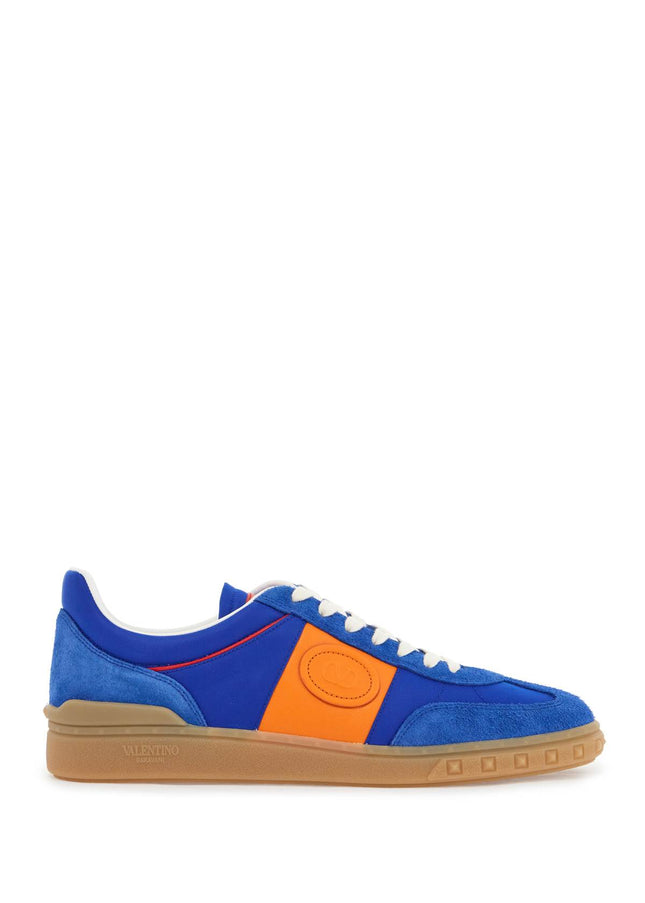 Valentino Garavani suede leather and nylon upvillage sneakers