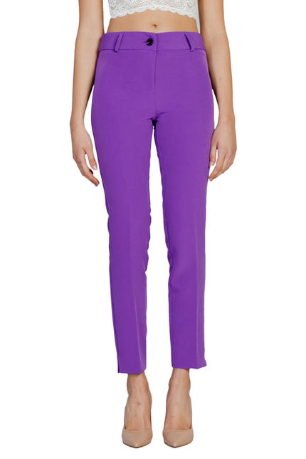 Sol Wears Women Women Trousers-Sol Wears Women-purple-42-Urbanheer