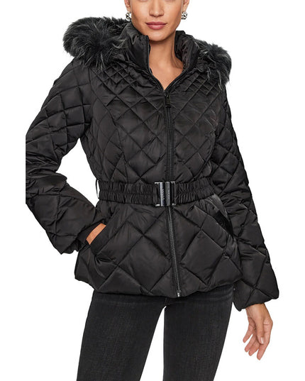 Guess Women Jacket-Clothing Jackets-Guess-black-S-Urbanheer