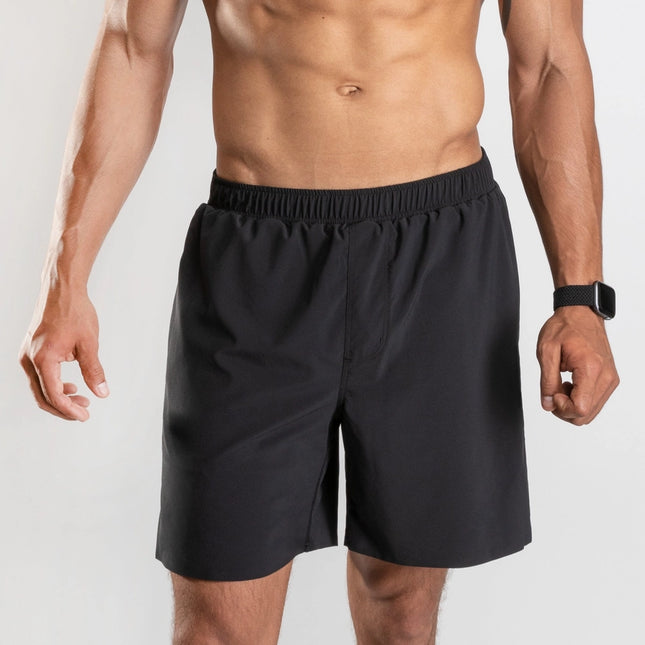 Men’S Zintex Eco 7" Running Shorts (Coal)-Shorts-Nonzero Gravity-S-Urbanheer