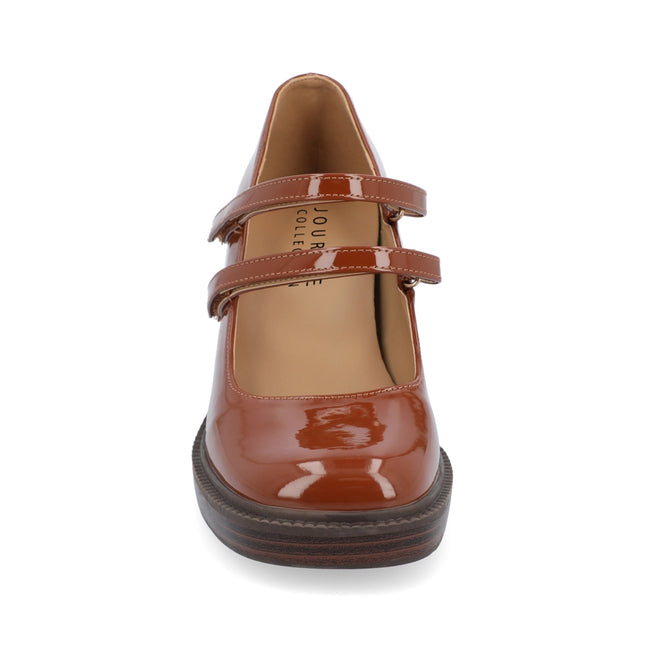 Journee Collection Women's Tru Comfort Foam™ Shasta Pumps Cognac-Shoes Pumps-Journee Collection-Urbanheer