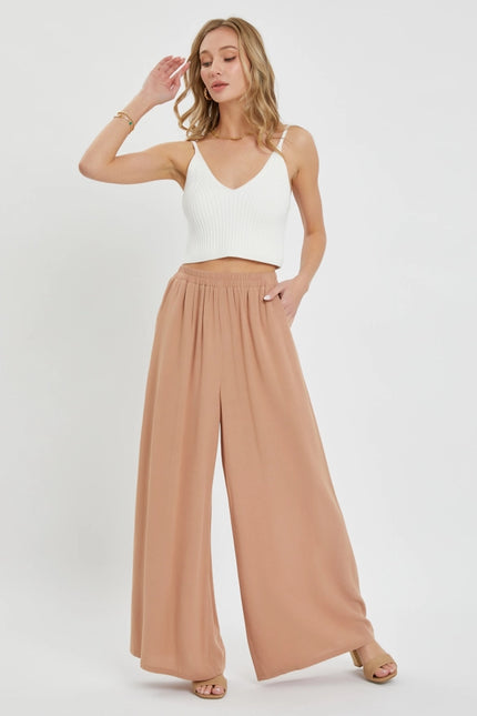 Wide Leg Pants-Pant-Sweet Lovely by Jen-Urbanheer