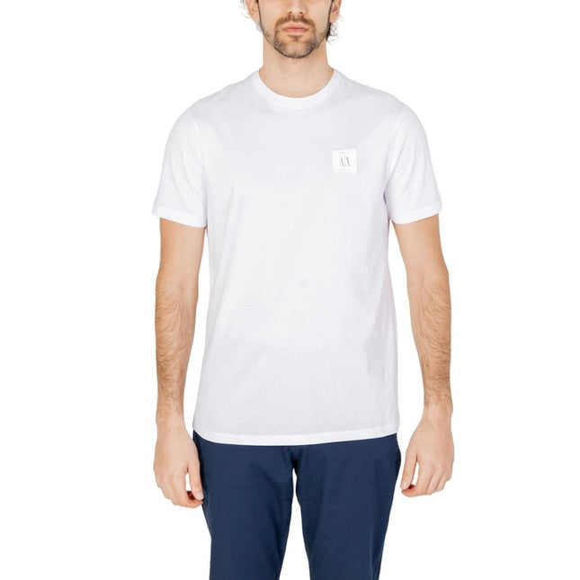 Armani Exchange Men T-Shirt-Clothing T-shirts-Armani Exchange-white-XS-Urbanheer