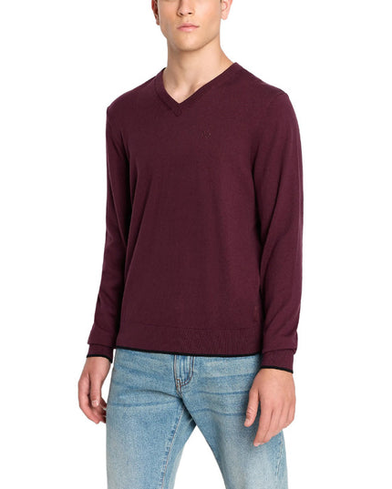 Armani Exchange Men Knitwear-Clothing - Men-Armani Exchange-bordeaux-S-Urbanheer