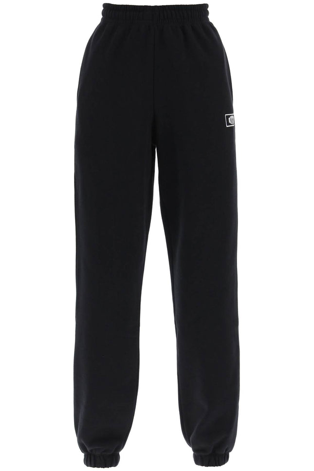 Rotate Joggers With Logo Embroidery-Rotate-Black-X/S-Urbanheer
