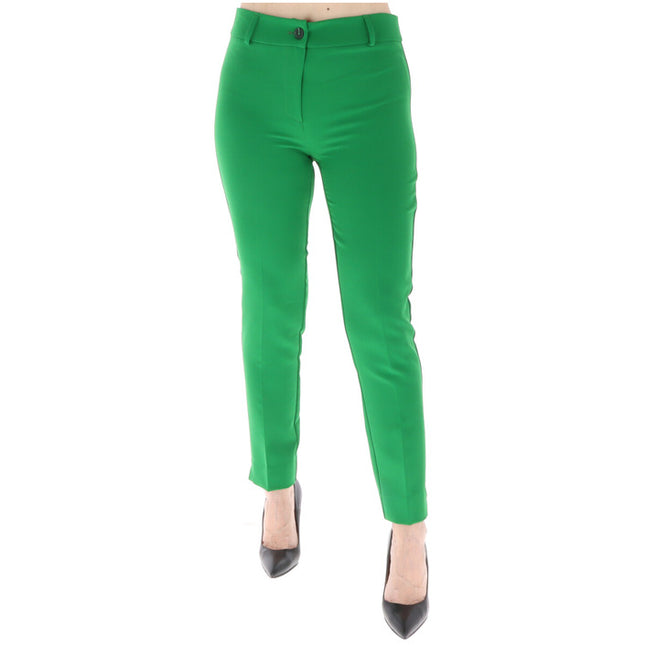 Sol Wears Women Women Trousers-Sol Wears Women-green-40-Urbanheer