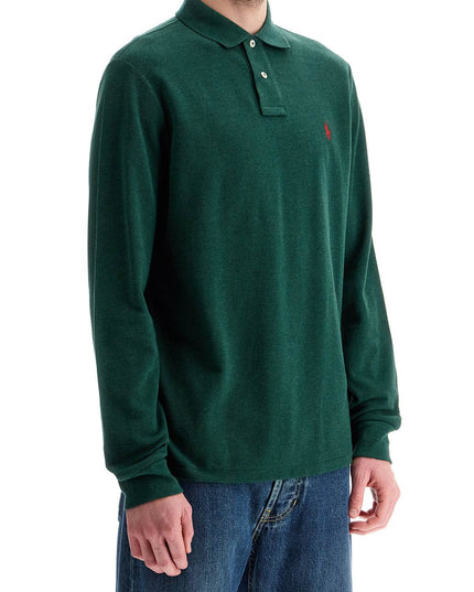 Polo Ralph Lauren custom slim fit long sleeve polo shirt