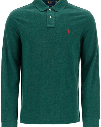 Polo Ralph Lauren custom slim fit long sleeve polo shirt