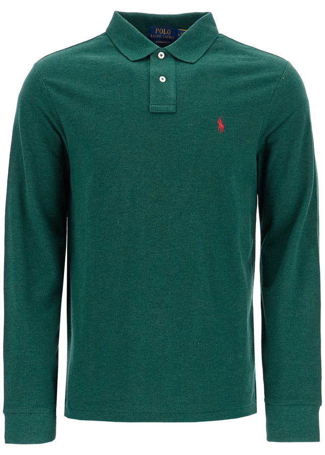 Polo Ralph Lauren custom slim fit long sleeve polo shirt