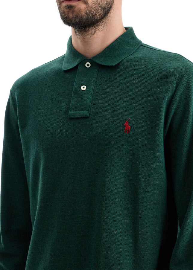 Polo Ralph Lauren custom slim fit long sleeve polo shirt