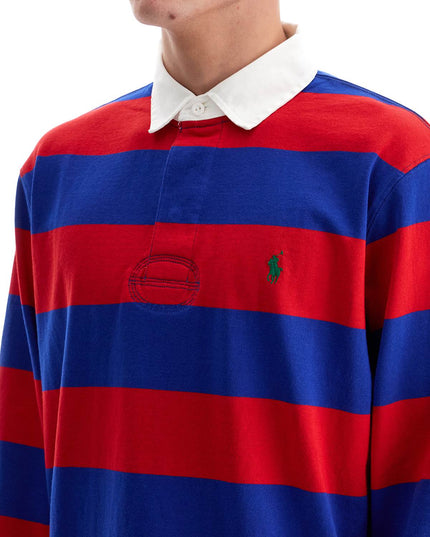 Polo Ralph Lauren long-sleeved striped polo shirt for