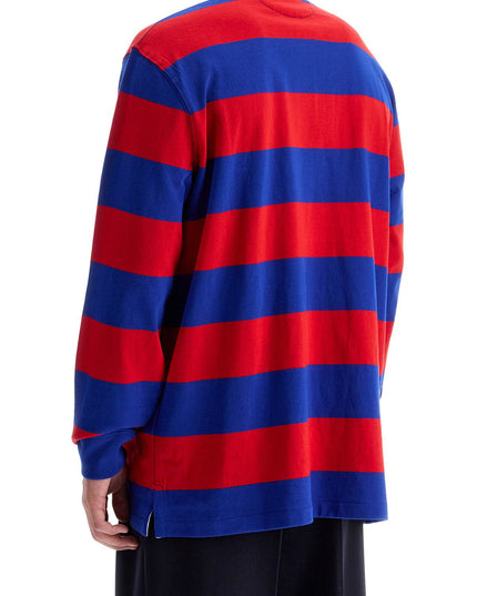 Polo Ralph Lauren long-sleeved striped polo shirt for