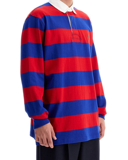 Polo Ralph Lauren long-sleeved striped polo shirt for