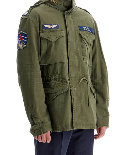 Polo Ralph Lauren herringbone military jacket