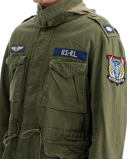 Polo Ralph Lauren herringbone military jacket