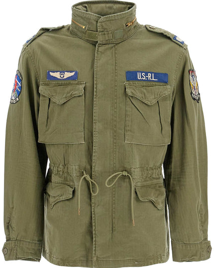 Polo Ralph Lauren herringbone military jacket