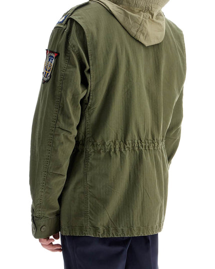 Polo Ralph Lauren herringbone military jacket