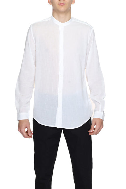 Antony Morato Men Shirt-Clothing Shirts-Antony Morato-white-44-Urbanheer