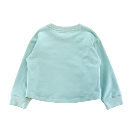 Teddy Print Sweatshirt-doe a dear-Urbanheer