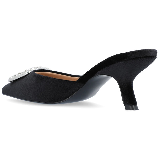 Journee Collection Women's Rishie Pump Black-Shoes Pumps-Journee Collection-Urbanheer