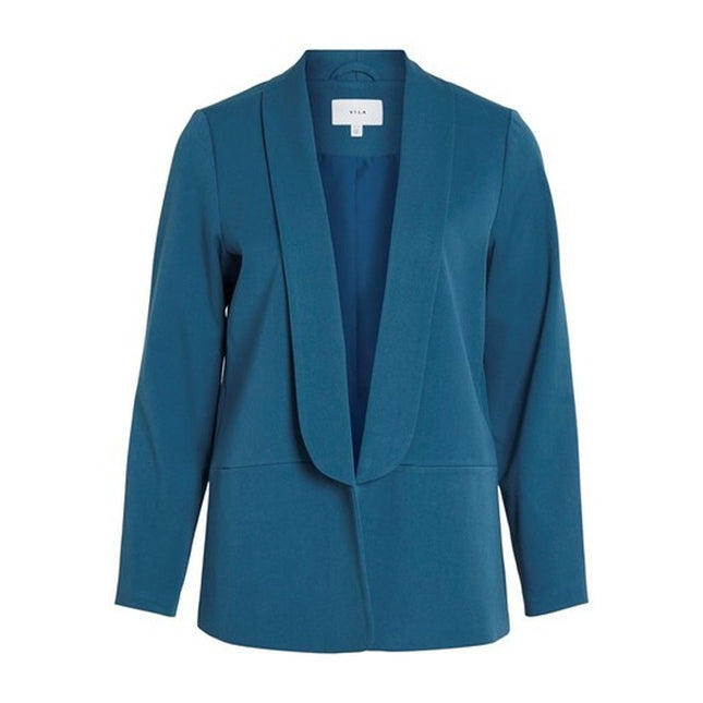 Vila Clothes Women Blazer-Clothing Blazer-Vila Clothes-blue-36-Urbanheer