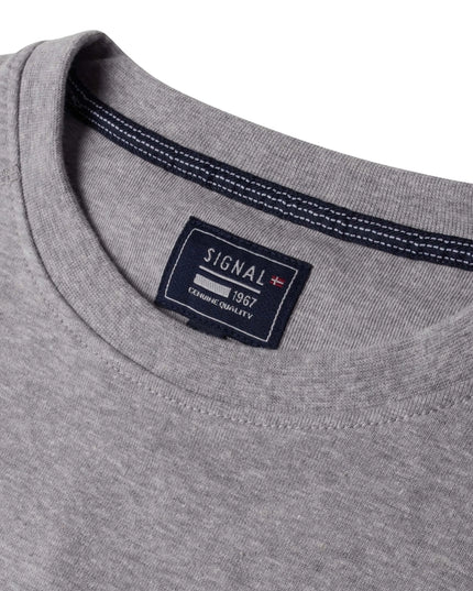 Billy Crew - Light Grey Melange-Sweater-SIGNAL CLOTHING-Urbanheer