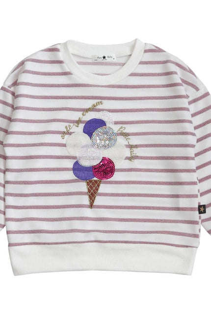 Ice Cream Sweatshirt-PATITE HAILEY-Urbanheer