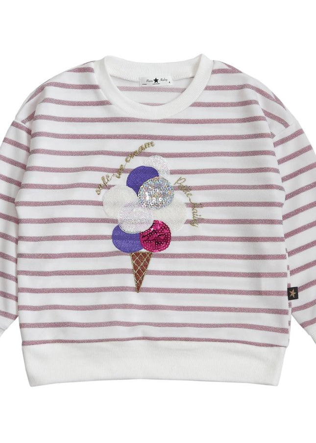 Ice Cream Sweatshirt-PATITE HAILEY-Urbanheer