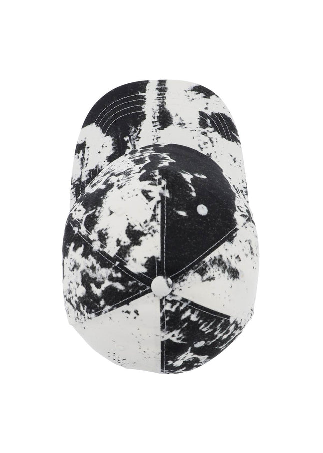 Alexander Mcqueen printed baseball cap with logo embroidery