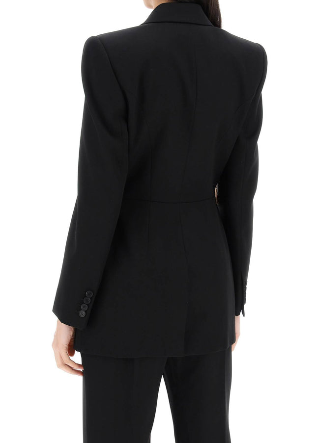 Alexander Mcqueen fitted jacket with bustier details