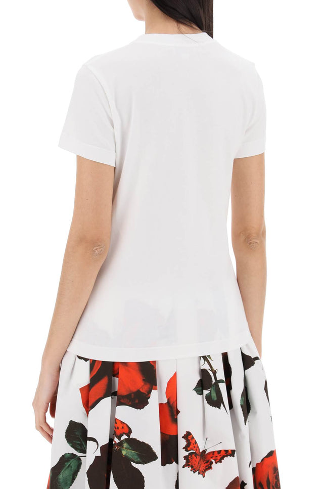 Alexander mcqueen shadow rose t-shirt-T-Shirt-Alexander McQueen-Urbanheer