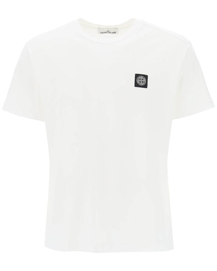 Stone Island logo patch t-shirt