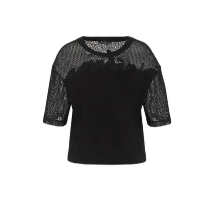 Armani Exchange Women T-Shirt-Clothing T-shirts-Armani Exchange-black-XS-Urbanheer