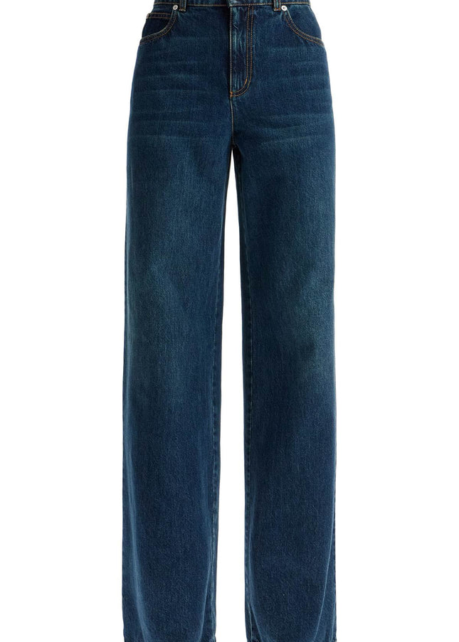 Alexander Mcqueen wide leg jeans