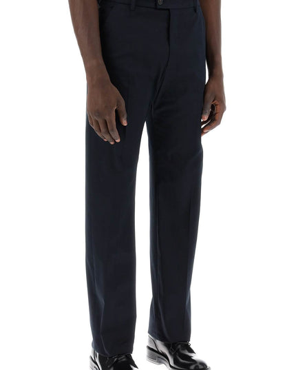 Alexander Mcqueen chino pants with logo lettering on the