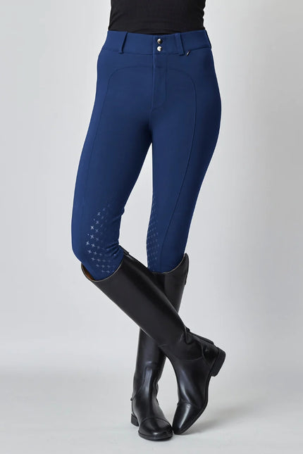 High-Rise Compression Breeches Navy-Breeches-Yagya-Urbanheer