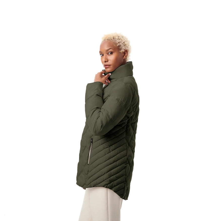 Mix Quilt Puffer Jacket Fig Leaf-Jacket-Bernardo-Urbanheer