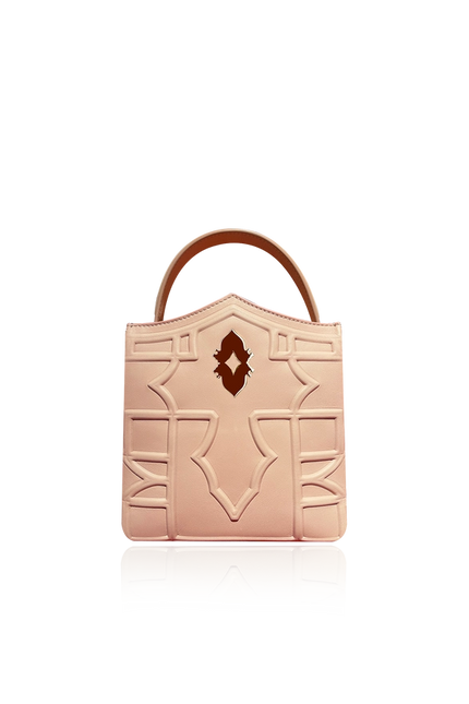 Champagne Gem-Bag-DELLALUNA-18.5x17x6 cm-Urbanheer