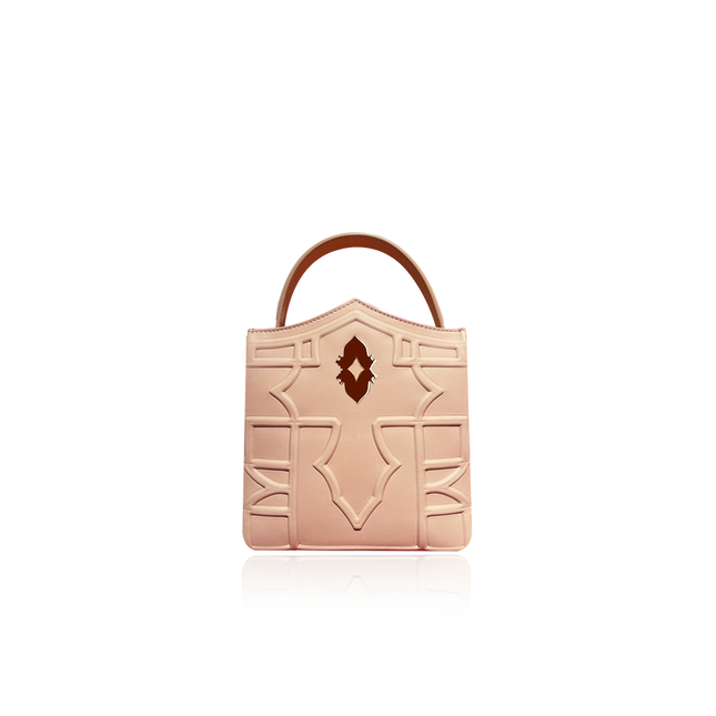 Champagne Gem-Bag-DELLALUNA-18.5x17x6 cm-Urbanheer