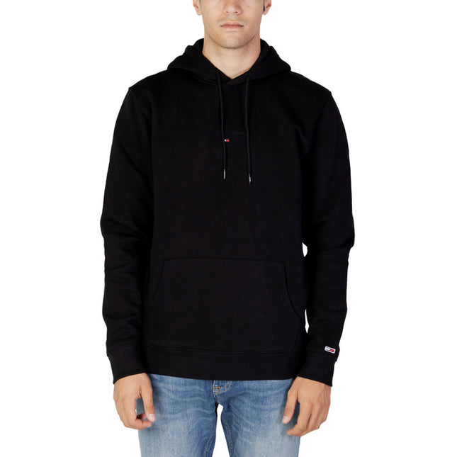 Tommy Hilfiger Jeans Men Sweatshirts-Tommy Hilfiger Jeans-black-S-Urbanheer