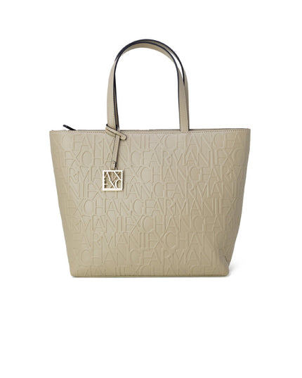 Armani Exchange Women Bag-Armani Exchange-beige-UNICA-Urbanheer