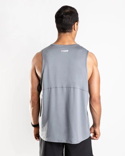 Men’S Zintex Training Tank (Concrete)-Men’S Training Tank-Nonzero Gravity-Urbanheer