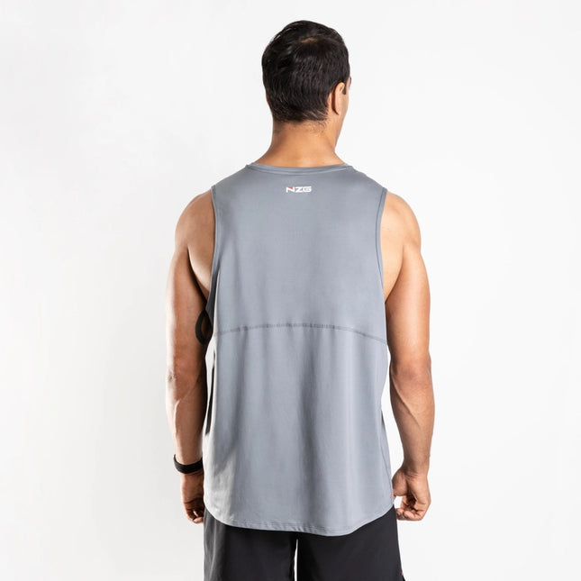 Men’S Zintex Training Tank (Concrete)-Men’S Training Tank-Nonzero Gravity-Urbanheer