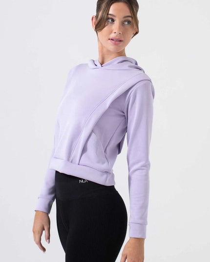 Sleek Fabric Mia Hoodie Lilac-Hoodie-Nux Active-Urbanheer