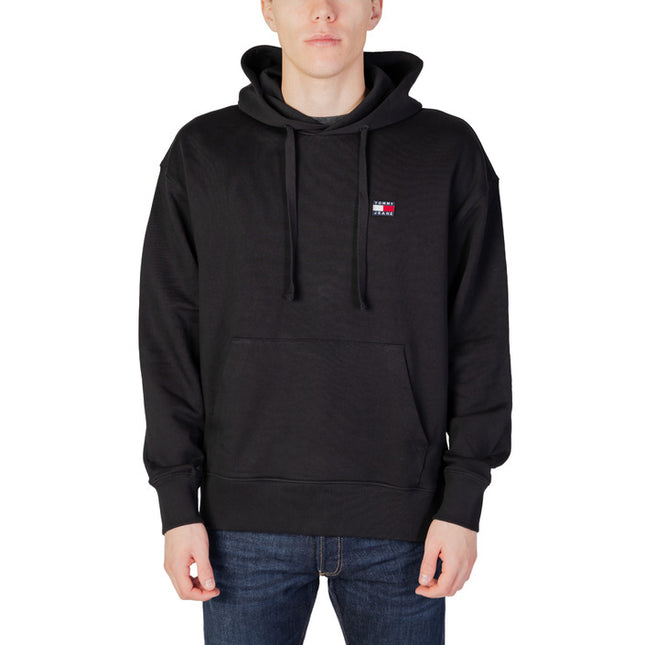 Tommy Hilfiger Jeans Men Sweatshirts-Tommy Hilfiger Jeans-black-XS-Urbanheer